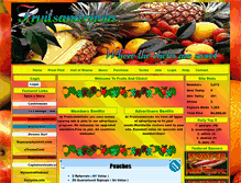 Tablet Screenshot of fruits-andclicks.info